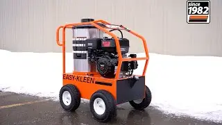 Easy- Kleen's Commercial Hot Water Gas- Oil Fired Lifan Engine Pressure Washer EZO4035G-L-EK-120-TRI