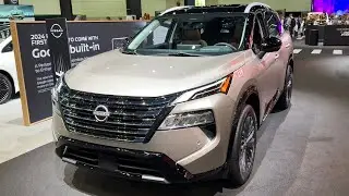 New NISSAN ROGUE 2024 - FIRST LOOK & visual REVIEW (exterior, interior, infotainment)