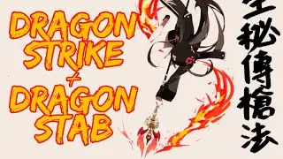 Hu Tao's Dragon Strike + Dragon Stab COMBO | Genshin Impact