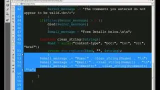 PHP Form Part 2