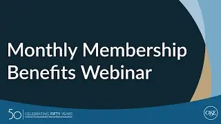CASE Monthly Membership Benefits Webinar
