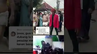 Acara 17 Agustus panjat pinang sangat meriah dan menghibur