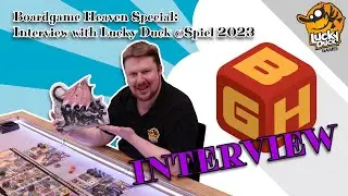 Boardgame Heaven Special - Interview 112: The Flames of Fafnir (Lucky Duck) @ Spiel 2023