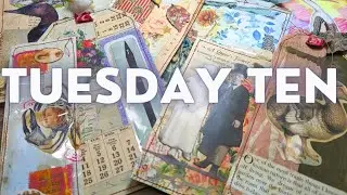 TUESDAY TEN #44| Ephemera Making | Handful of Scraps Edition #tuesdayten