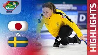 JAPAN v SWEDEN - Round robin - World Mixed Doubles Curling Championship 2023