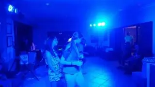 Me DJDMAN  djing a  13 year old party having lots of fun