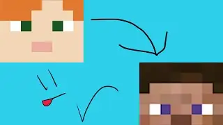 How to Change any skin from Steve to Alex | Minecraft