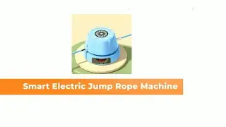 Smart Electric Jump Rope Machine (CAD2091)