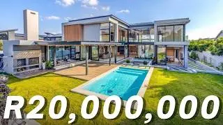 Step Inside an ULTRA MODERN HOME in Waterfall Country Estate