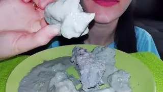 Микс голубая с фиолетовой. Mix blue with purple.