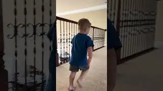 Our Baby Boy Dougie 👼 running in the G Parents house ! 🏃🏻‍♂️🏃🏻‍♂️💙💙😆😆 #Babyboy #love #run