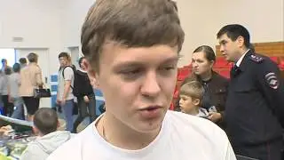 Репортаж Югорского телевидения о выставке РобоЛайф в Югорске