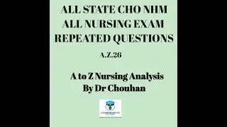 All AIIMS NURSING OFFICER COMPETITION##CHO##NHM#2020-2021