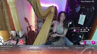 Bonus: long loop with effects and a cat - performed live on Twitch
