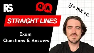 Straight Lines - A Level Maths - Exam Questions & Answers