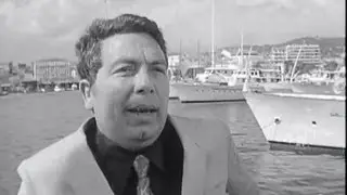 [Elio PETRI at the Cannes Film Festival]