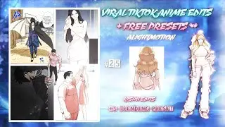 5+ trending tiktok anime edit preset viral anime edits preset 💗#24 