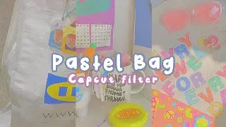 (eng/indo sub) Pastel bag // filter capcut