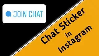 NEW UPDATE | Chat Sticker Instagram 🔥🔥🔥