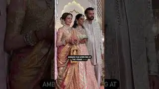 Ambani family arriving at the wedding venue✨#ambaniwedding #anantradhika #ambaniwedding #redfmindia