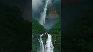 Nanemachi Waterfall - one of the best waterfall in Maharashtra #youtubeshorts #waterfall #viralvideo