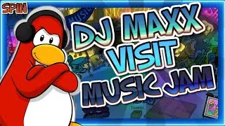 DJ MAXX VISIT! - Mascot Meetup #1 - Club Penguin Legacy