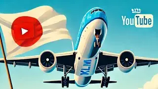 4K - Take Off @ Amsterdam Schiphol Airport in KLM Boeing 777-200 (KL861) Heading For Tokyo Narita