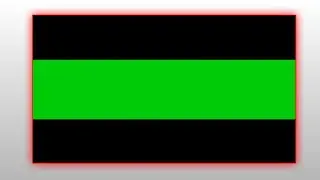 Green screen black bar open effect | 4k | No Copyright | ud templates