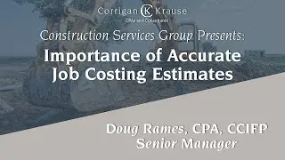Why Accurate Cost Estimate Are Important to Your Construction Company  - Corrigan Krause