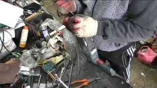 Разборка Патрона На перфораторе BOSCH 2 26 DRE