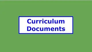 Curriculum Documents Quick Tour UPDATE 2023