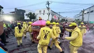 【 白沙屯拱天宮天上聖母賜福鳳城、五甲龍成宮、鳳山北辰宮聯合賜福遶境 】～05 白沙屯拱天宮天上聖母三媽 停駕賜福 北辰宮福德祠 2024/11/08
