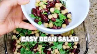 Easy Vegan Bean Salad
