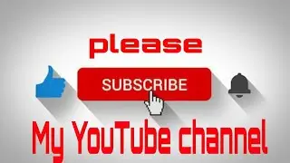 Subscribe to my YouTube channel