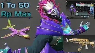 New Royal Pass M13 RP Rewards | Month 13 👉 1 to 50 MAX Out 🔥|  50 RP Outfit 2022🔥