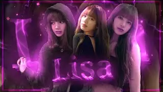 LISA 💜AE INSPIRED 🔥alight motion  [PRESET] scene pack link in description