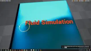 UE4 Simplest Fluid Simulation