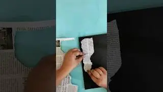 LOVELY NEWSPAPER ART😍|painting on newspaper 