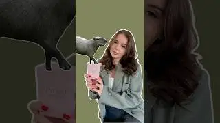 Вот так мечта Вероники завести капибару переросла в нечто большее🤍