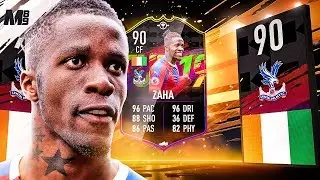 90 FUT SWAP ZAHA REVIEW | FUT SWAP ZAHA PLAYER REVIEW | FIFA 19 Ultimate Team