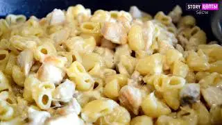 УЖИН для всей семьи - МАКАРОНЫ С КУРИЦЕЙ (StoryЦепты Вкусное Шоу)