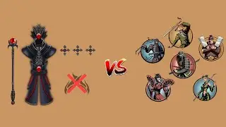 Shadow fight 2 СЕТ НОЧИ VS ШЕСТЕРЫХ БОССОВ ( БЕЗ МАГИИ )