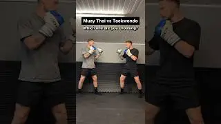 Muay Thai and Taekwondo ✅