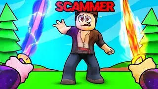 I Pretended to be NOOB, and EXPOSED SCAMMERS! (Roblox Blox Fruits)