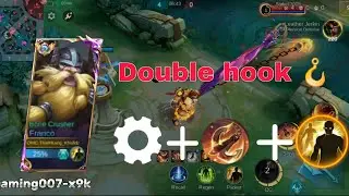 Franco best hook settings s38 2025. || MLBB Franco | try this settings. 🤫🔥 