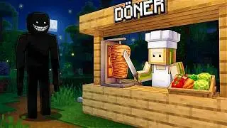 GECE 3'te LANETLİ DÖNERCİ AÇMAMALIYDIK! - Minecraft