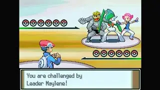Pokemon Azure Platinum - Maylene (Hard Mode)