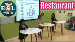 237 - ESL/EFL Class Activity for Kids | Restaurant | Store | Students Talking Time | Mux's ESL tips.