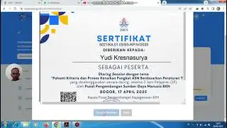 Tutorial Upload Sertifikat Pelatihan di My ASN