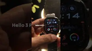 Hello 3 Pro + Smartwatch : Quick Look at the UI #shorts